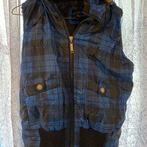 Plaid vest